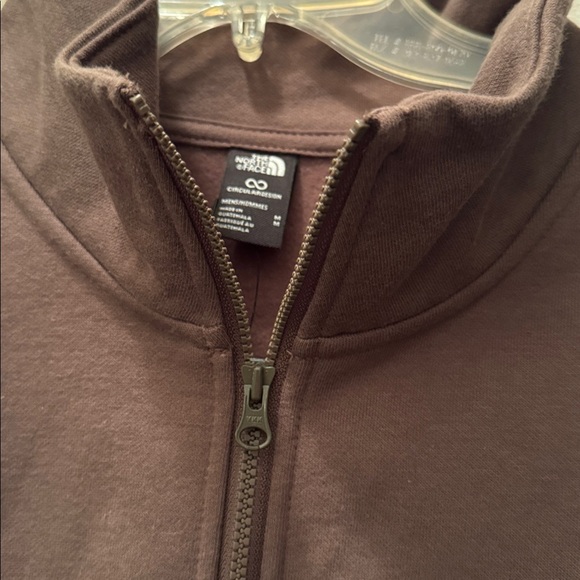 NWT The North Face Chocolate Half-Zip Fleece - Picture 8 of 14